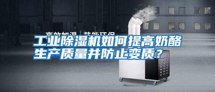 工業除濕機如何提高奶酪生產質量并防止變質？