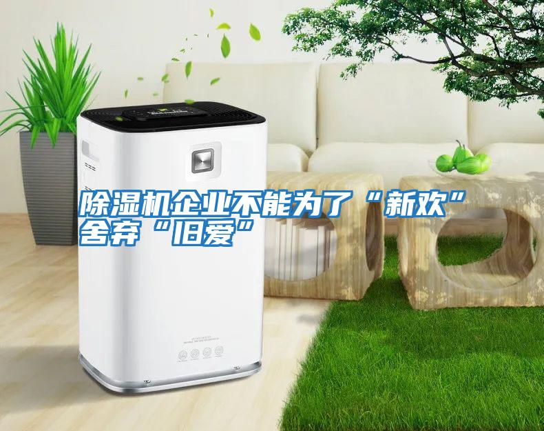 除濕機企業不能為了“新歡”舍棄“舊愛”
