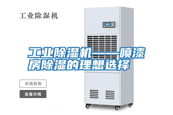 工業(yè)除濕機——噴漆房除濕的理想選擇