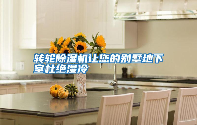 轉輪除濕機讓您的別墅地下室杜絕濕冷
