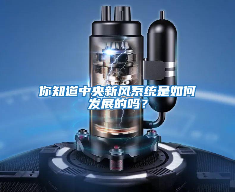 你知道中央新風(fēng)系統(tǒng)是如何發(fā)展的嗎?