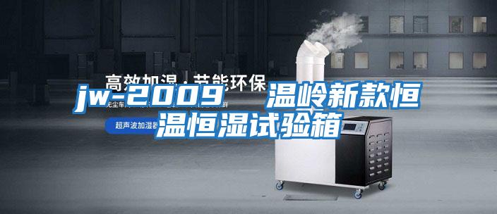 jw-2009 溫嶺新款恒溫恒濕試驗(yàn)箱
