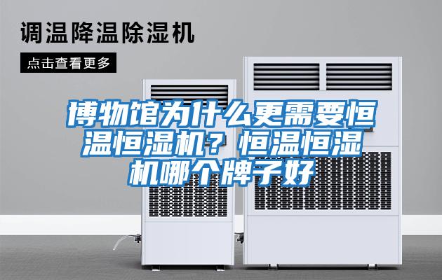 博物館為什么更需要恒溫恒濕機？恒溫恒濕機哪個牌子好
