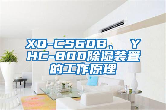 XQ-CS60B、 YHC-800除濕裝置的工作原理