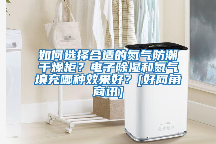 如何選擇合適的氮氣防潮干燥柜？電子除濕和氮氣填充哪種效果好？[好網角商訊]