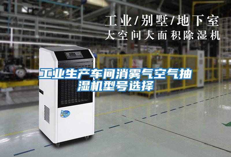 工業(yè)生產車間消霧氣空氣抽濕機型號選擇