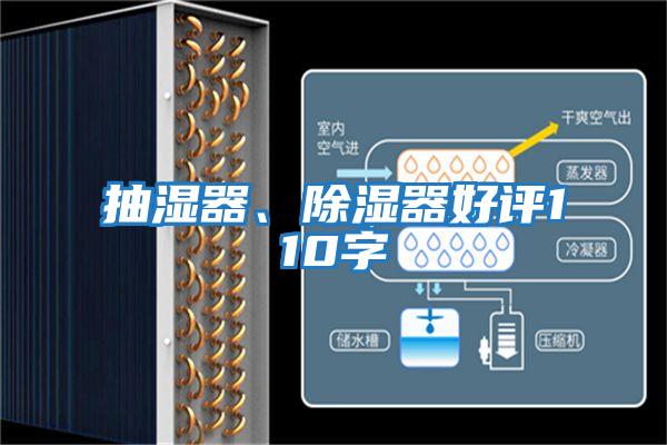 抽濕器、除濕器好評110字
