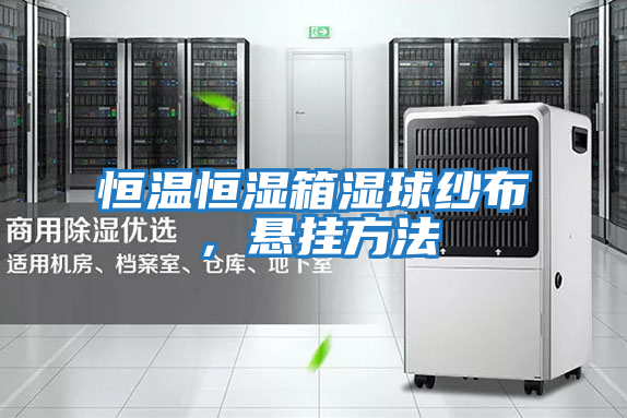 恒溫恒濕箱濕球紗布，懸掛方法