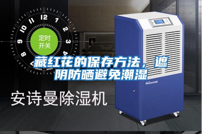 藏紅花的保存方法，遮陰防曬避免潮濕