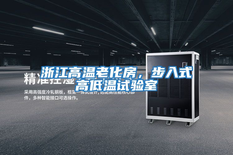 浙江高溫老化房,步入式高低溫試驗室