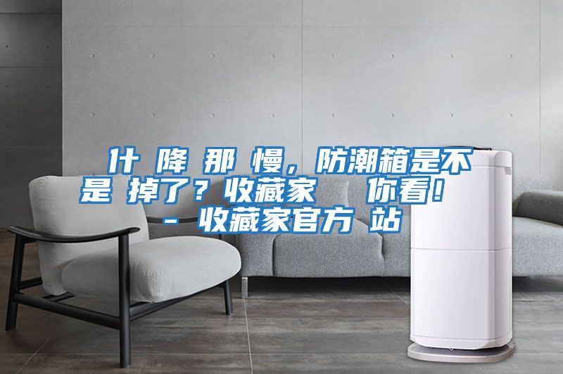 為什麼降濕那麼慢,防潮箱是不是壞掉了?收藏家實測給你看! - 收藏家官方網站