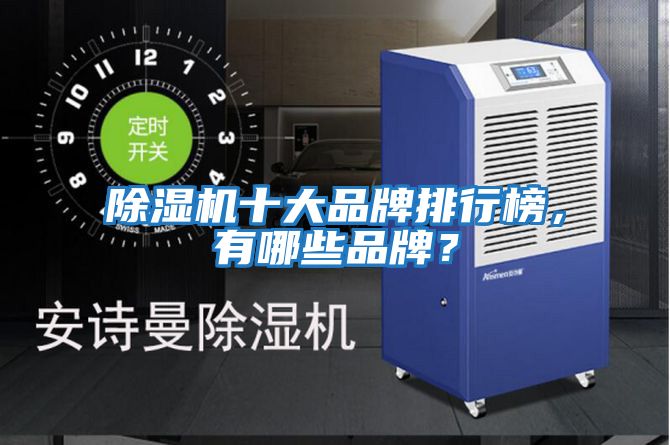 除濕機十大品牌排行榜，有哪些品牌？
