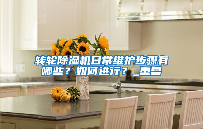 轉(zhuǎn)輪除濕機(jī)日常維護(hù)步驟有哪些？如何進(jìn)行？_重復(fù)