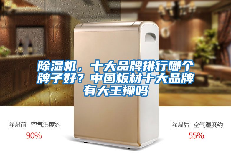 除濕機，十大品牌排行哪個牌子好？中國板材十大品牌有大王椰嗎
