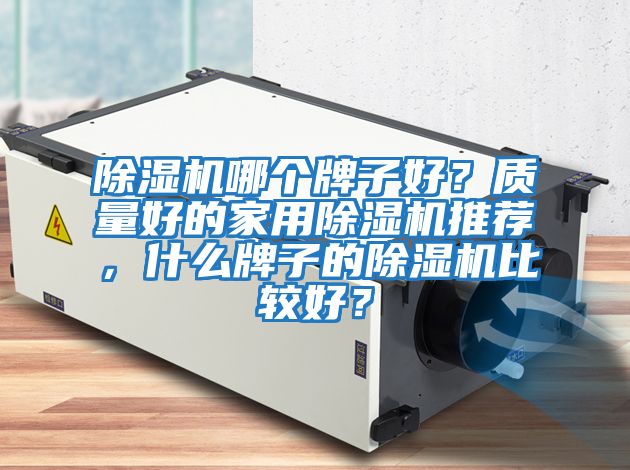 除濕機(jī)哪個(gè)牌子好？質(zhì)量好的家用除濕機(jī)推薦，什么牌子的除濕機(jī)比較好？