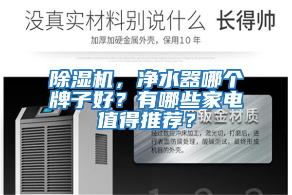 除濕機(jī)，凈水器哪個(gè)牌子好？有哪些家電值得推薦？